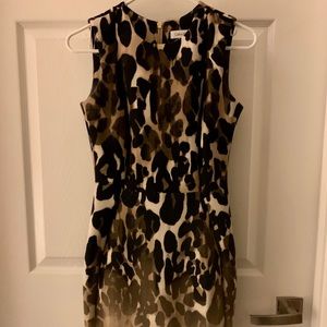Calvin Klein ombré sheath dress